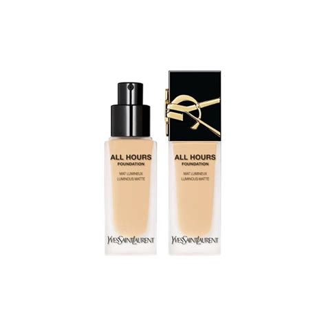 ysl fond de teint all hours|ysl all hours foundation 25 ml.